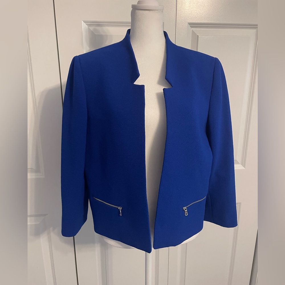 Elie Tahiti royal blue blazer/jacket